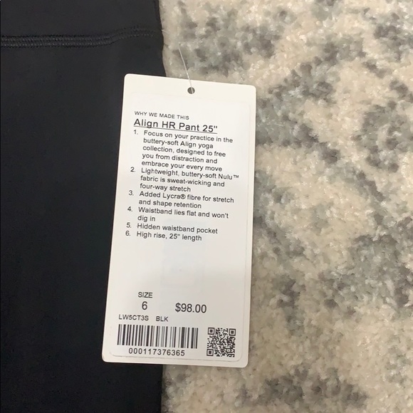 Lululemon Align Pant Leggings 25” - Picture 6 of 6